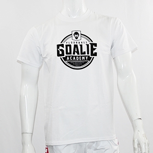Goalie tričko rozcvičkové - biela